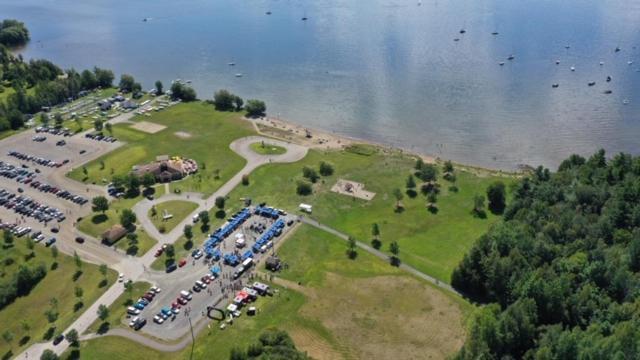 Condo Entre Ville/Nature Magog Екстериор снимка